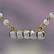 Order Choker-Chain with a natural opalite pendant. Mala by Jemma. Livemaster. . Chokers Фото №3