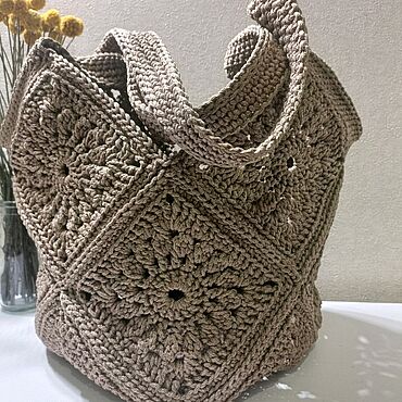 Сумки ручной работы. Ярмарка Мастеров - ручная работа Сумка шопер. Handmade.