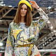 Wearable art tunic, wool tunic  dress Salvador Dali, Tunics, Moscow,  Фото №1