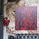 Abstract painting in red and black Brutal loft, Pictures, Sochi,  Фото №1