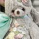 Ноэль. Тедди Зверята. ShabbyDoll Studio. Ярмарка Мастеров.  Фото №4