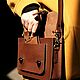 Сумка-портфель, ручная работа!. Классическая сумка. Shein LeatherCraft/Шьем из кожи!. Ярмарка Мастеров.  Фото №4