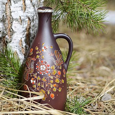 Посуда ручной работы. Ярмарка Мастеров - ручная работа Кувшин  "Живая вода". Handmade.