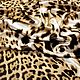 Шелк купон атласный R.Cavalli "Леопард", 6112236к, Ткани, Королев,  Фото №1