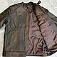 Кожаная куртка мужская. Верхняя одежда мужская. Black Buffalo (handmade-bag) (handmade-bag). Ярмарка Мастеров.  Фото №5