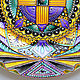 'Esmeralda ciudad ' Plato decorativo-pintado a mano. Plates. Art by Tanya Shest. Ярмарка Мастеров.  Фото №5