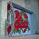  Поднос с росписью Маки. Утварь. Ольга Данилова (Naradostvam). Ярмарка Мастеров.  Фото №14