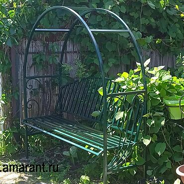 Дача и сад ручной работы. Ярмарка Мастеров - ручная работа Арка скамейка "Дельта". Handmade.
