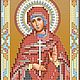 St. MCH.Anna Of The Goths.Scheme for embroidery. bead, Patterns for embroidery, Schyolkovo,  Фото №1