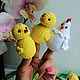 Order Finger Toys Chicken and Chickens. sunnytoys-gifts. Livemaster. . Puppet show Фото №3