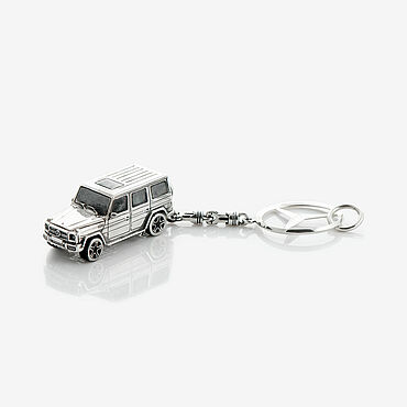 Украшения ручной работы. Ярмарка Мастеров - ручная работа MERCEDES BENZ G55. Брелок ручной работы CRAZY SILVER.. Handmade.