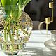 Заказать  Ваза для цветов Богемия с росписью. Татьяна Роспись стекла (magicalglass). Ярмарка Мастеров. . Вазы Фото №3