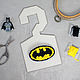 Embroidered brooch Batman. Brooches. VisitingCINDERELLA. Online shopping on My Livemaster.  Фото №2