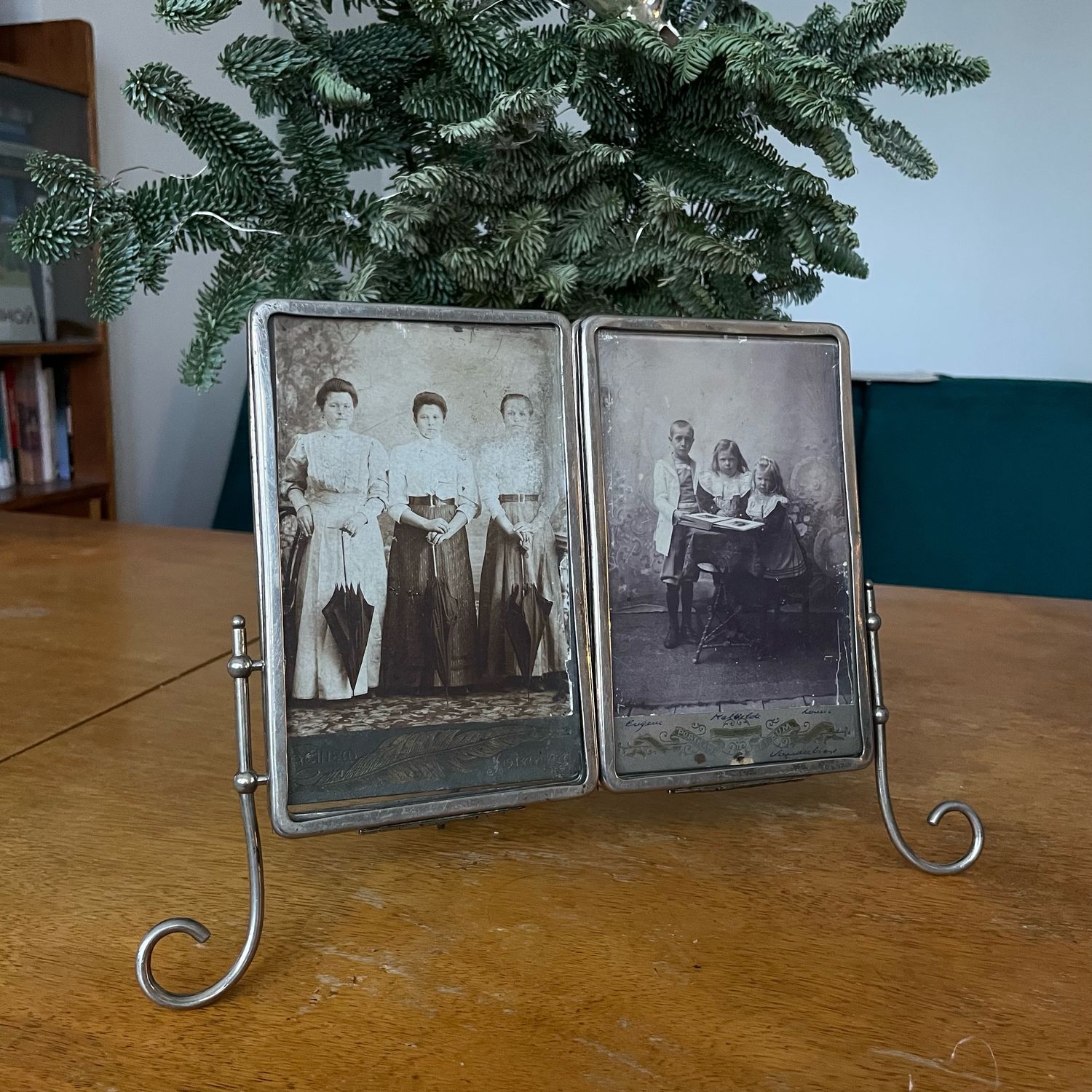 Винтаж: Антикварная рамка для фото из стекла и металла, Российская ...