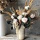 Интерьерная композиция в керамической вазе. Элементы интерьера. Dayflowers.moscow/ Decorhome.moscow. Ярмарка Мастеров.  Фото №9
