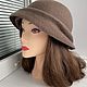 Felted hat Connect with nature on a cloudy day. Hats1. Oksana Moleva. Online shopping on My Livemaster.  Фото №2
