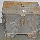 Caja de seguridad Vintage cofre estante Caja de efectivo tesorería siglo 18-19, Vintage chests, Kineshma,  Фото №1