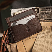 Document cover/passport/genuine leather dokholder