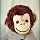 Teddy Animals: Old monkey teddy Chak. Teddy Toys. Olga Rybkina. My Livemaster. Фото №4