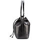 Order Women's leather bag 'Thelma' (black). Russian leather Guild. Livemaster. . Shopper Фото №3
