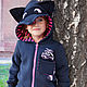 Raccoon sweatshirt for children with zipper, hoodie with ears, Sweatshirts and hoodies, Novosibirsk,  Фото №1