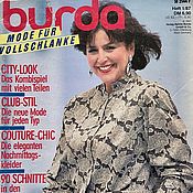 Материалы для творчества handmade. Livemaster - original item Burda Magazine for Full 1987 (Spring). Handmade.