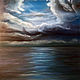 Дыхание темного неба. Авторская живопись. Холст 50х60, Картины, Санкт-Петербург,  Фото №1