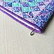 Органайзер для вышивки Гортензия. Органайзер. Стеганые сумки и аксессуары. Ярмарка Мастеров.  Фото №5