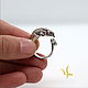 Chameleon Ring Sterling Silver Adjustable. Rings. Best Silver Gifts For Everybody. My Livemaster. Фото №6
