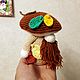 Soft toys: Gnomik Lesovichok-Borovichok. Stuffed Toys. dary-prirody-1 (domashnij-uyut-1). Online shopping on My Livemaster.  Фото №2