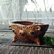  Ceramic hedgehog, saucepan. Bowls. alisbelldoll (alisbell). My Livemaster. Фото №4