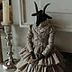 Order Elodiya.The black goat. Irina Sayfiydinova (textileheart). Livemaster. . Dolls Фото №3