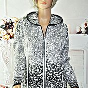 Одежда handmade. Livemaster - original item Knitted jacket,44-48razm.,50-54razm.. Handmade.