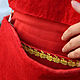 Красная женская сумка, расшитая бисером, "Софи". Классическая сумка. FLORANCE.GOLD. Ярмарка Мастеров.  Фото №5