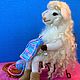 Order felted wool toy. sheep Molly. Nina felt. Livemaster. . Felted Toy Фото №3