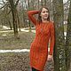 Свитер женский с косами вязаный с аранами и жгутами. Свитеры. Lenasana Вязание на заказ. Ярмарка Мастеров.  Фото №9