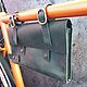 Toucan Green Bicycle Bag (Bicycle bag). Classic Bag. Mox workshop. My Livemaster. Фото №5