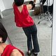 Топ с оборкой, лён 100%. Топы. Elena Khan (nekakUvseh). Ярмарка Мастеров.  Фото №11