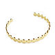 Gold dot bracelet, Hard gold plated bracelet 2022. Hard bracelet. Irina Moro. Online shopping on My Livemaster.  Фото №2