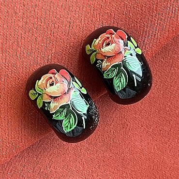 Винтаж ручной работы. Ярмарка Мастеров - ручная работа Винтаж: Клипсы . ShEMayA. Handmade.