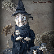Куклы и игрушки handmade. Livemaster - original item The Witch Mrs. Old Grace. Handmade.