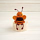  Bumblebee-knitted interior toy. Toys. Yolochkini toys. My Livemaster. Фото №5