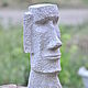 Моаи статуэтка из бетона для декора интерьера и сада. Статуэтки. A Z O V   G A R D E N. Ярмарка Мастеров.  Фото №4