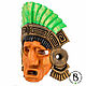 Order Carved mask made of wood 'Aztec Official'. Carved masks from Serg Bula. Livemaster. . Interior masks Фото №3