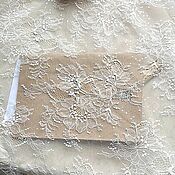 Материалы для творчества handmade. Livemaster - original item The rest! Chantilly lace with small sequins. femininity. Handmade.
