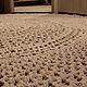 Order The carpet is round .cotton. severe. Ekostil. Livemaster. . Floor mats Фото №3
