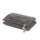 Double grey suede Wallet Pocket cosmetic Bag organizer Clutch leather, Wallets, Moscow,  Фото №1