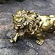 Бронзовая статуэтка Лев. Статуэтка. ARTs & CRAFTs. Интернет-магазин Ярмарка Мастеров.  Фото №2
