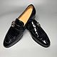 Men's loafers, made of genuine crocodile leather, black color!. Loafers. SHOES&BAGS. My Livemaster. Фото №4