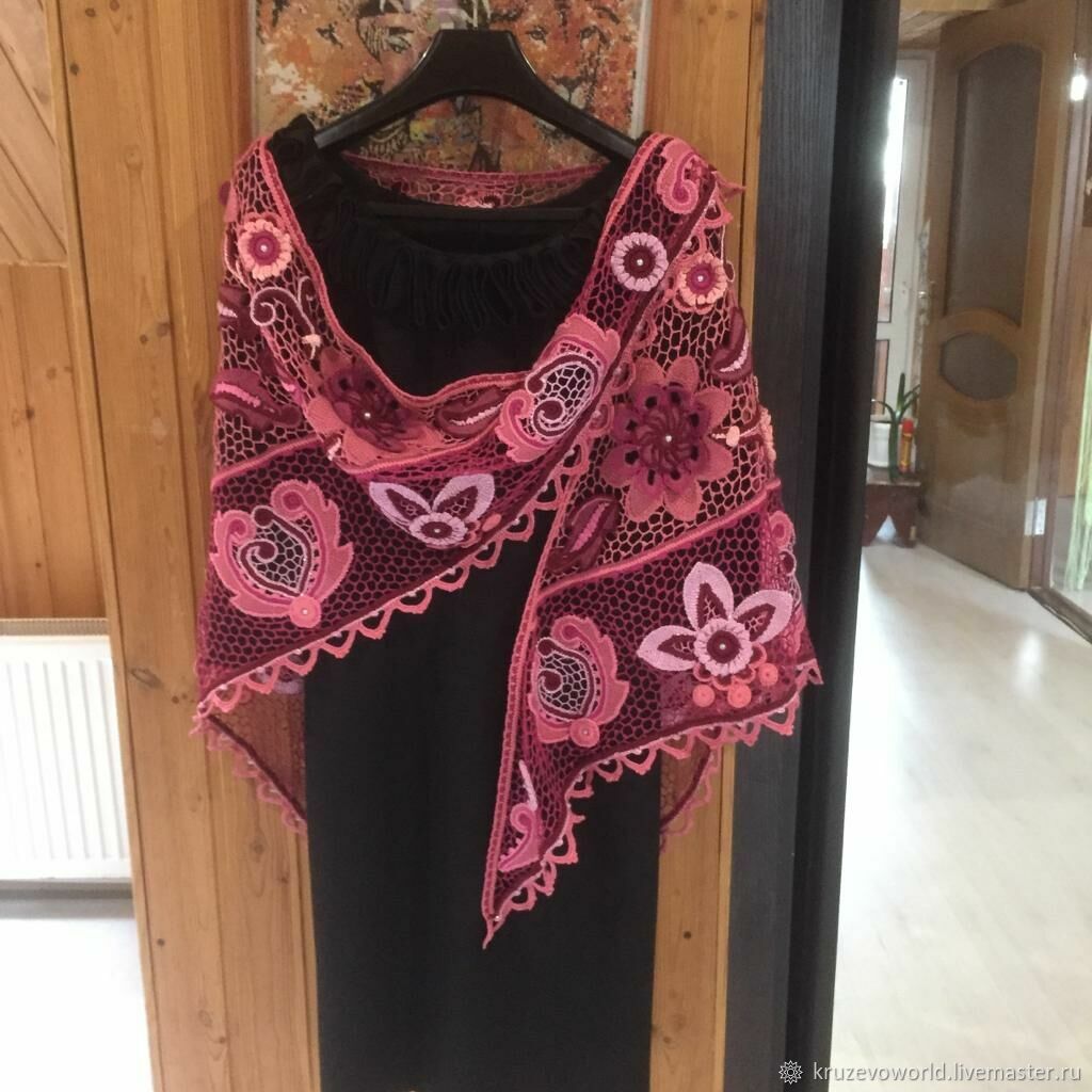 Шаль Восточная сказка в интернет-магазине на Ярмарке Мастеров | Шали ...